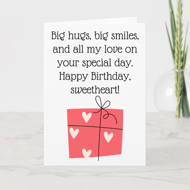 Carte Joyeux anniversaire (Devant)