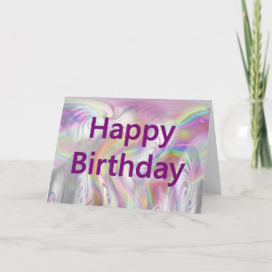 Carte Joyeux anniversaire
