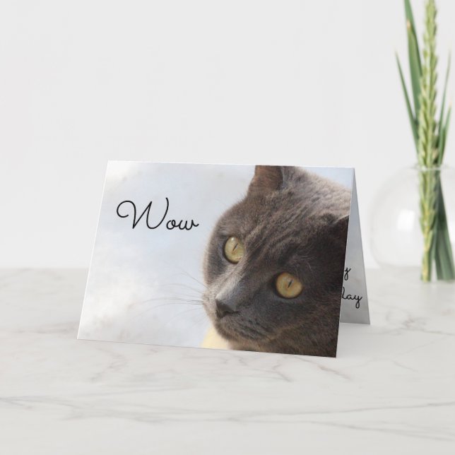 Carte Joyeux Anniversaire (Devant)