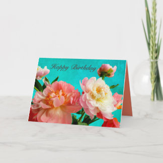 Carte Joyeux anniversaire