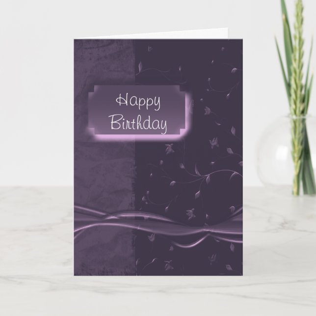 Carte Joyeux anniversaire (Devant)