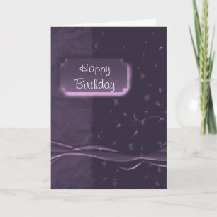 Carte Joyeux anniversaire