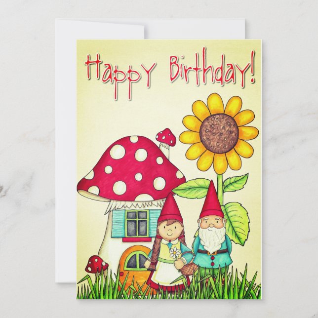 Carte Joyeux anniversaire (Devant)