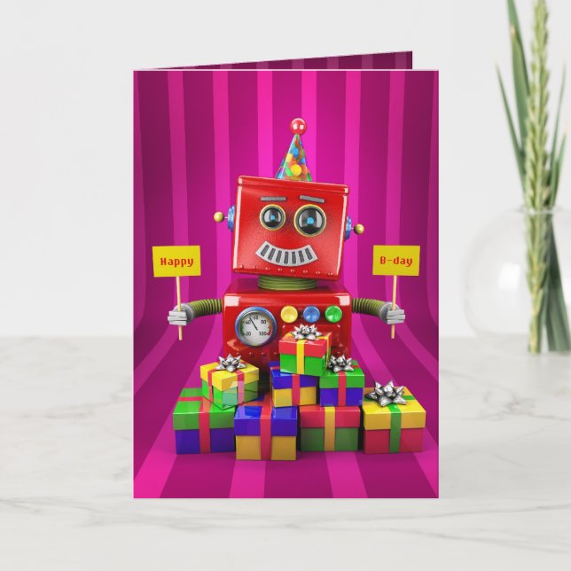 Carte Joyeux anniversaire (Devant)