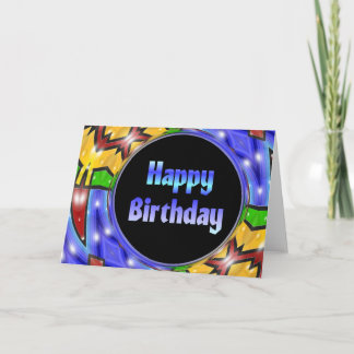 Carte Joyeux anniversaire