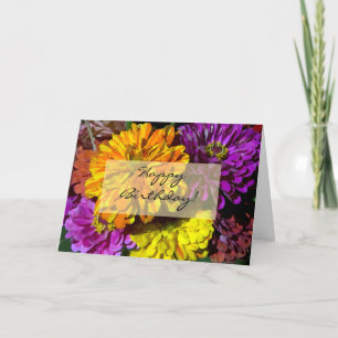 Carte Joyeux anniversaire