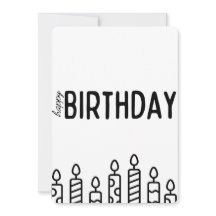 Carte Joyeux Anniversaire