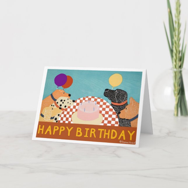 Carte Joyeux anniversaire (Devant)