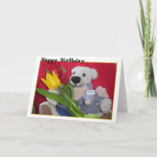 Carte joyeux anniversaire