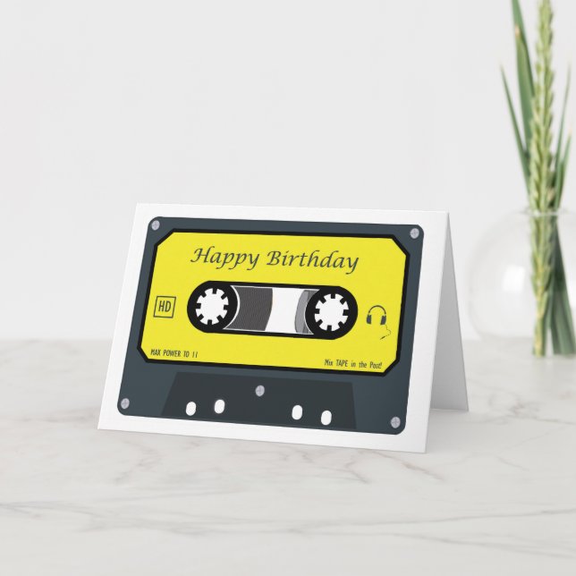 Carte Joyeux anniversaire (Devant)