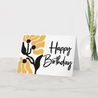 Carte Joyeux anniversaire