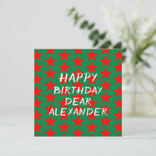Carte Joyeux anniversaire