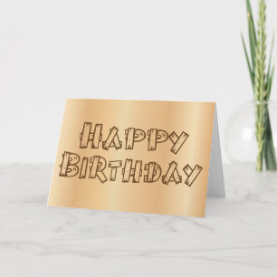 Carte Joyeux anniversaire