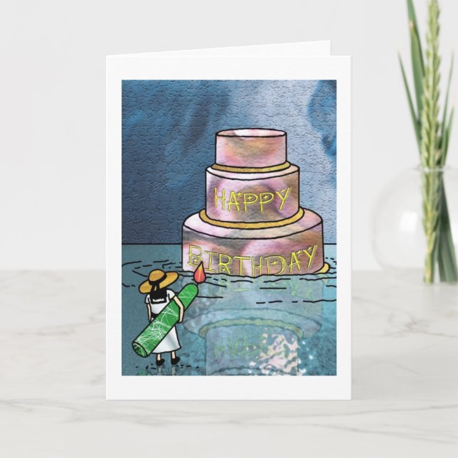 Carte Joyeux anniversaire (Devant)