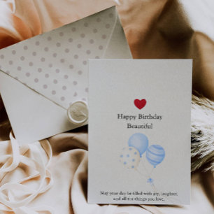 Carte Joyeux Anniversaire