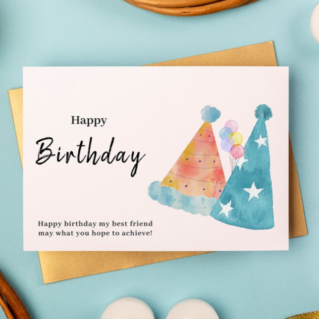 Carte Joyeux Anniversaire (Happy Birthday Card)