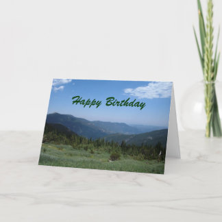 Carte Joyeux anniversaire