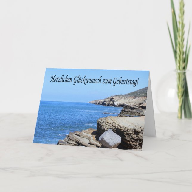 Carte Joyeux anniversaire (Devant)