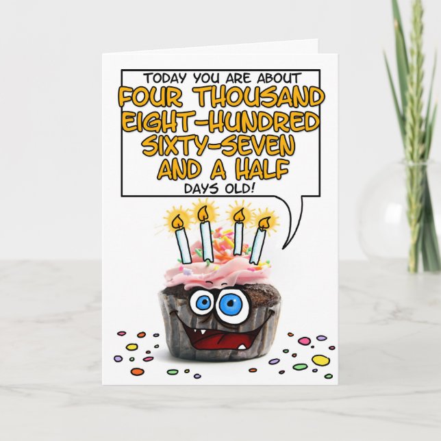 Carte Joyeux anniversaire (Devant)