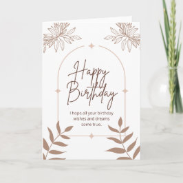 Carte Joyeux Anniversaire