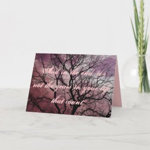 Carte Joyeux anniversaire