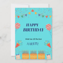 CARTE JOYEUX ANNIVERSAIRE