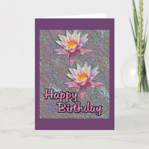Carte Joyeux anniversaire