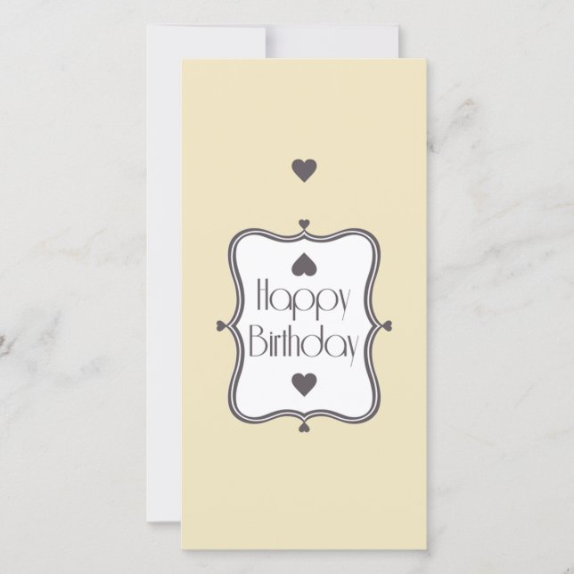 Carte Joyeux anniversaire (Devant)