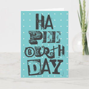 Carte Joyeux anniversaire