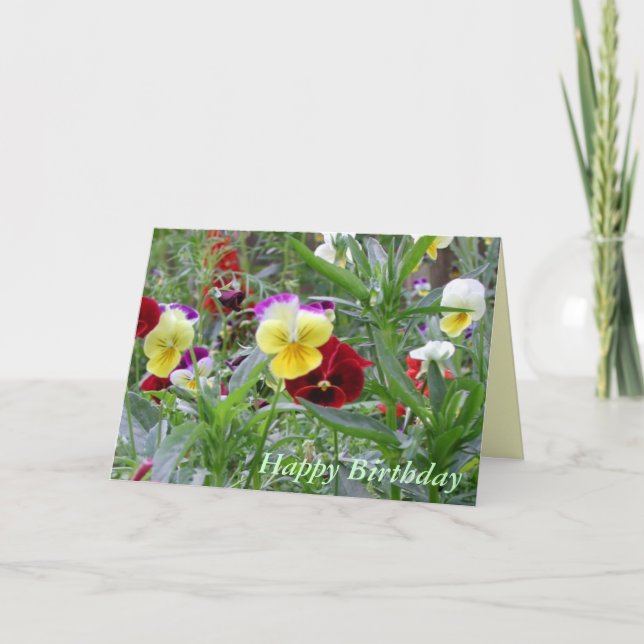 Carte Joyeux anniversaire (Devant)