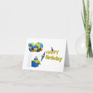 Carte Joyeux anniversaire