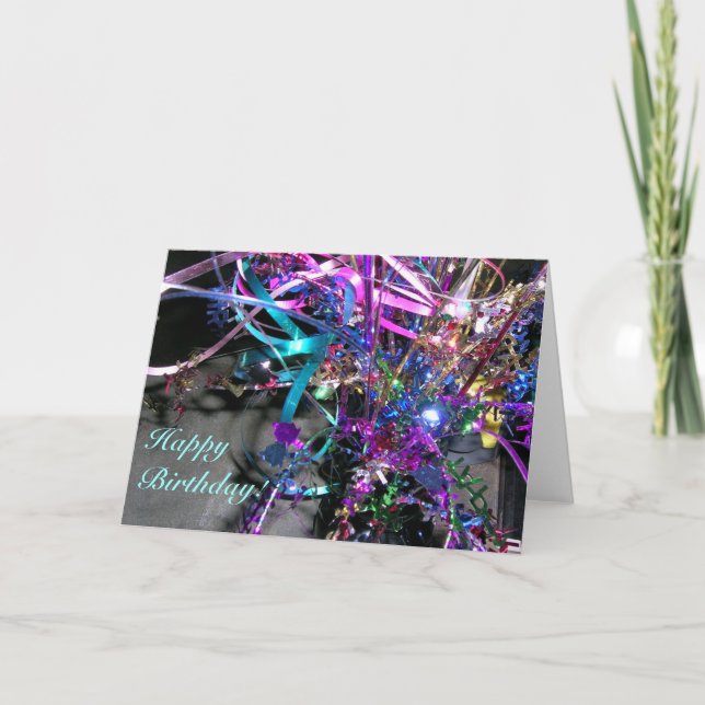 Carte Joyeux anniversaire ! (Devant)