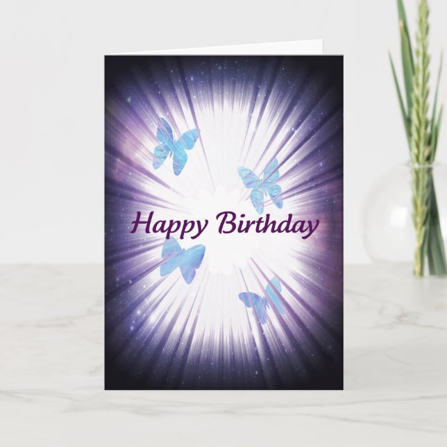 Carte Joyeux anniversaire (Devant)