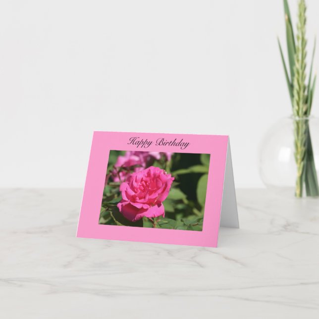 Carte joyeux anniversaire (Devant)