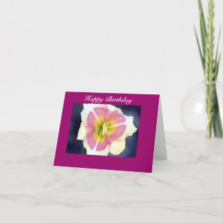 Carte joyeux anniversaire