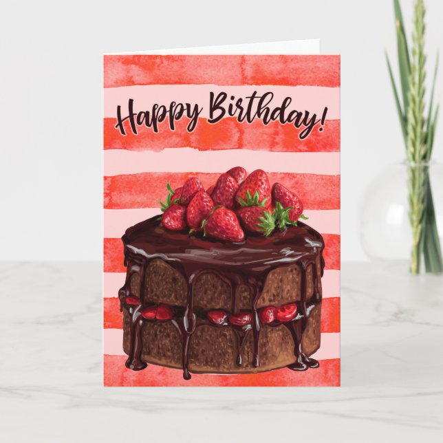 Carte Joyeux anniversaire (Devant)