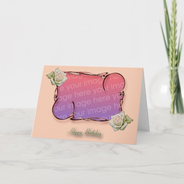 Carte joyeux anniversaire ! ! ! (Devant)