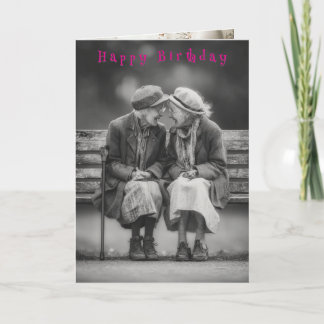 Carte Joyeux Anniversaire à Deux Dames Drôles et Rieuses