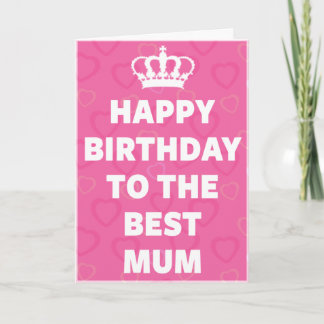 Carte Joyeux Anniversaire À La Meilleure Maman