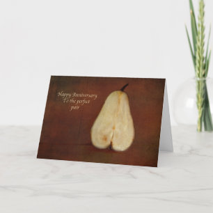 Carte Joyeux Anniversaire À La Paire Parfaite