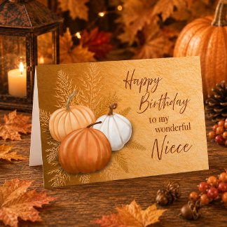 Carte Joyeux anniversaire à ma merveilleuse nièce pour l