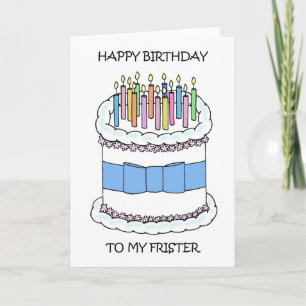 Carte Joyeux anniversaire à mon poignet