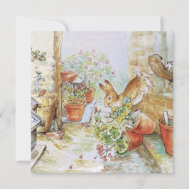 Carte Joyeux Anniversaire à Pierre le lapin