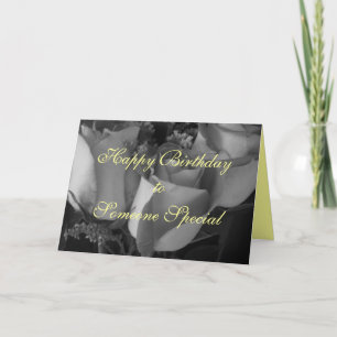 Carte Joyeux anniversaire à quelqu'un spécial