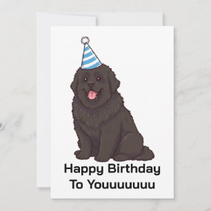 Carte Joyeux Anniversaire À Toiiiiii Chien Terre-N