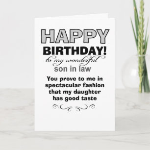 Carte Joyeux anniversaire à un beau garçon