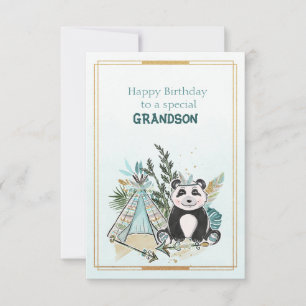 Carte Joyeux Anniversaire à un Petit-Fils Spécial 