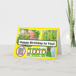 Carte Joyeux anniversaire à vous !