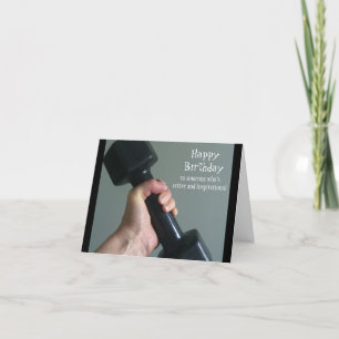 Carte Joyeux Anniversaire Actif et Inspirant
