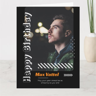 Carte Joyeux anniversaire Adulte personnalisent Salutati
